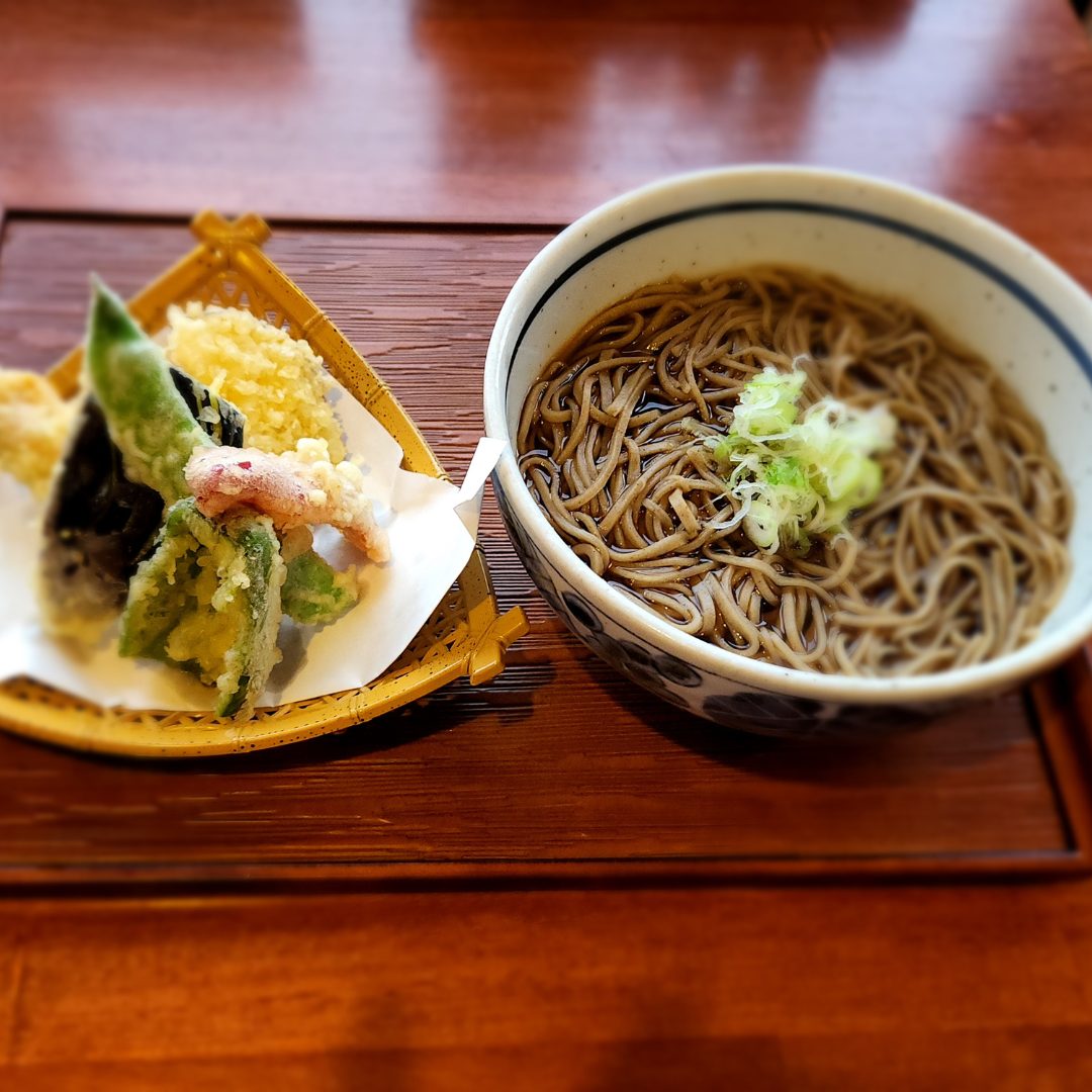野菜天かけ蕎麦（並） 1200